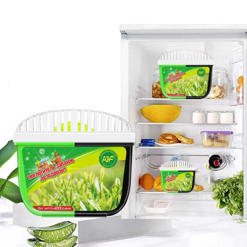 Russia Refrigerator Deodorizer Household Disinfector Air Purifier Fridge Charcoal for Smell Remover Odor Eliminate