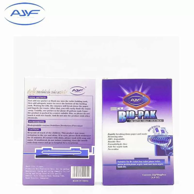 New Research Natural Enzyme Deodorizer Multipurpose - Toilet/Kitchen/ Dissolve Paper and Poo Bio-Pak