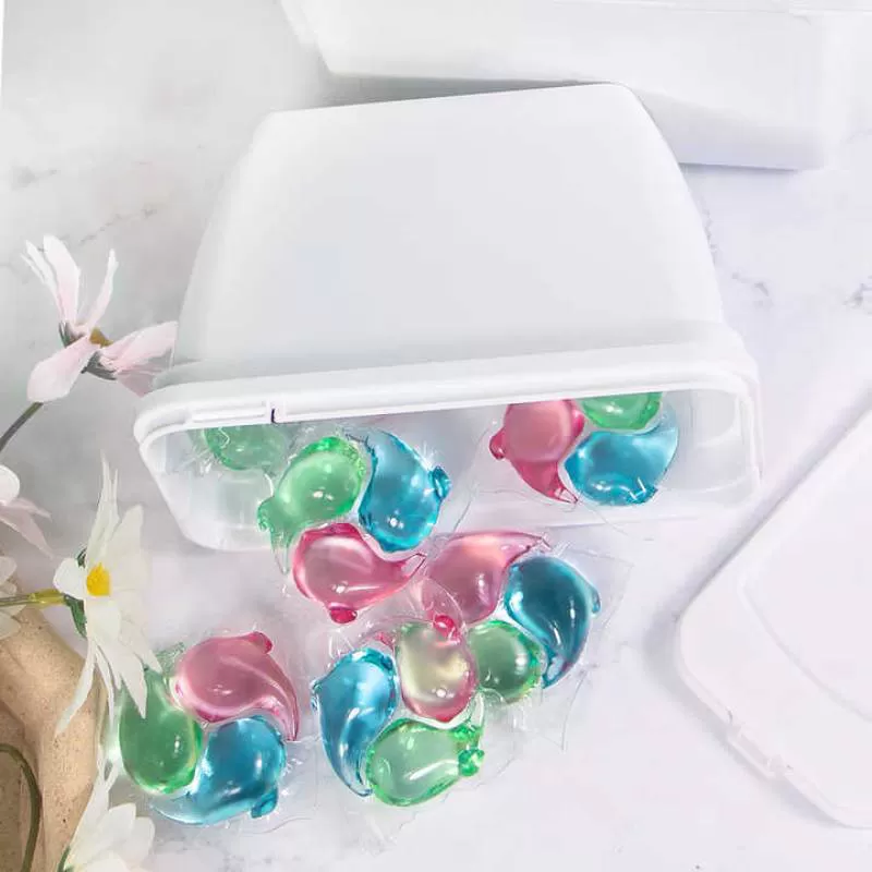 Laundry Ball Beads Portable Laundry Gel Stains Film Bead Ball Capsules Travel Washing Liquid Pod