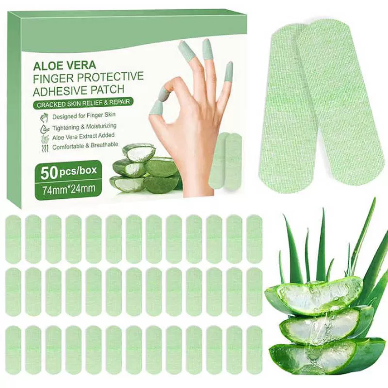Custom Logo Adhesive Moisturizing Finger Protective Tape Hand Dry Cracked Relief Patches