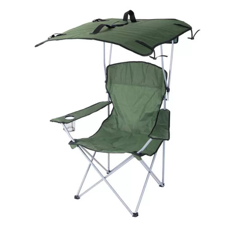 Hitree High Quality Folding Fishing Chair Beach Chair With Sun Shade Camping Chair Outdoor Furniture With Umbrella