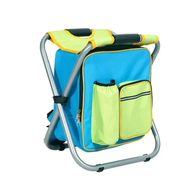 Hitree Outdoor Leisure Folding Fishing Stool Camping Pouch Chair Portable and Comfortable Fishing Chair with Large Capacity Bag