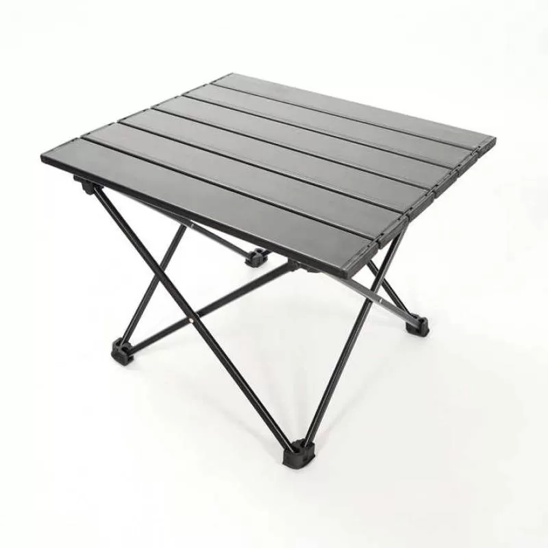 Wholesale Custom Folding Portable Ultralight Camping square Table With Aluminium Frame With Carry Bag Easy Assembly