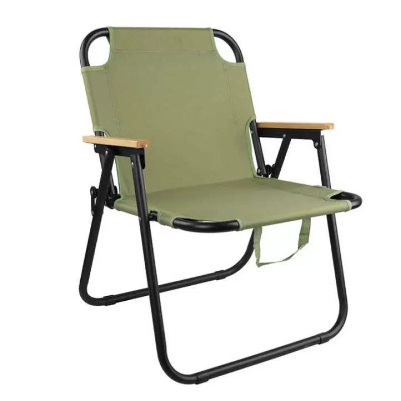 Advanced Steel Tubes 18*0.6mm Camping Kermit Chair and Wooden Handrail Camping Chair and Portable Picnic Chair