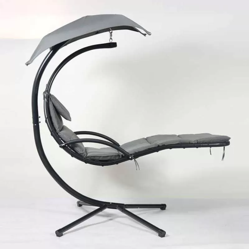 Hitree Hanging Hammock Floating Chaise Swing Bed Sleeping Hammock Canopy Lounge Chair Outdoor Hanging Chair Swing Hammock