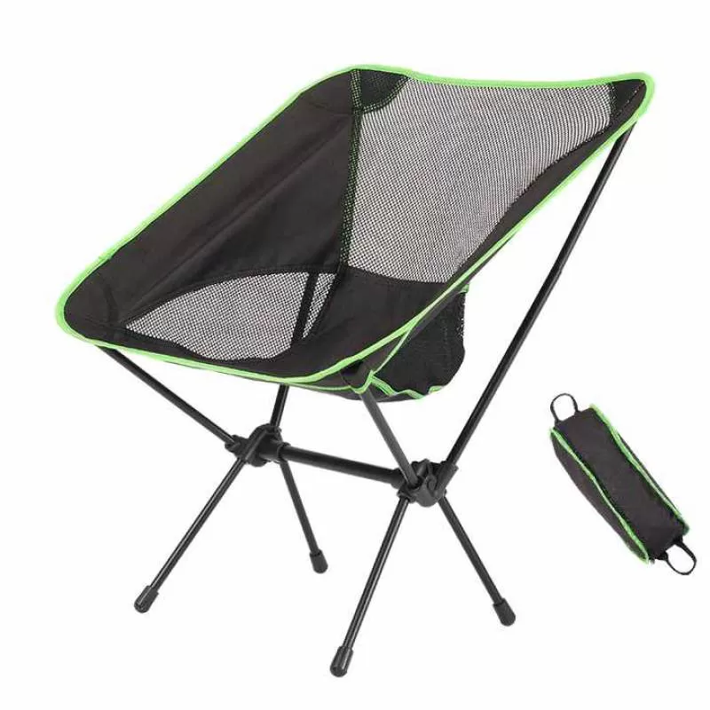 Hitree New Design Lightweight Foldable Aluminum Outdoor Portable Chair Low Backpack Fishing Hiking Picnic Beach Camping Chair