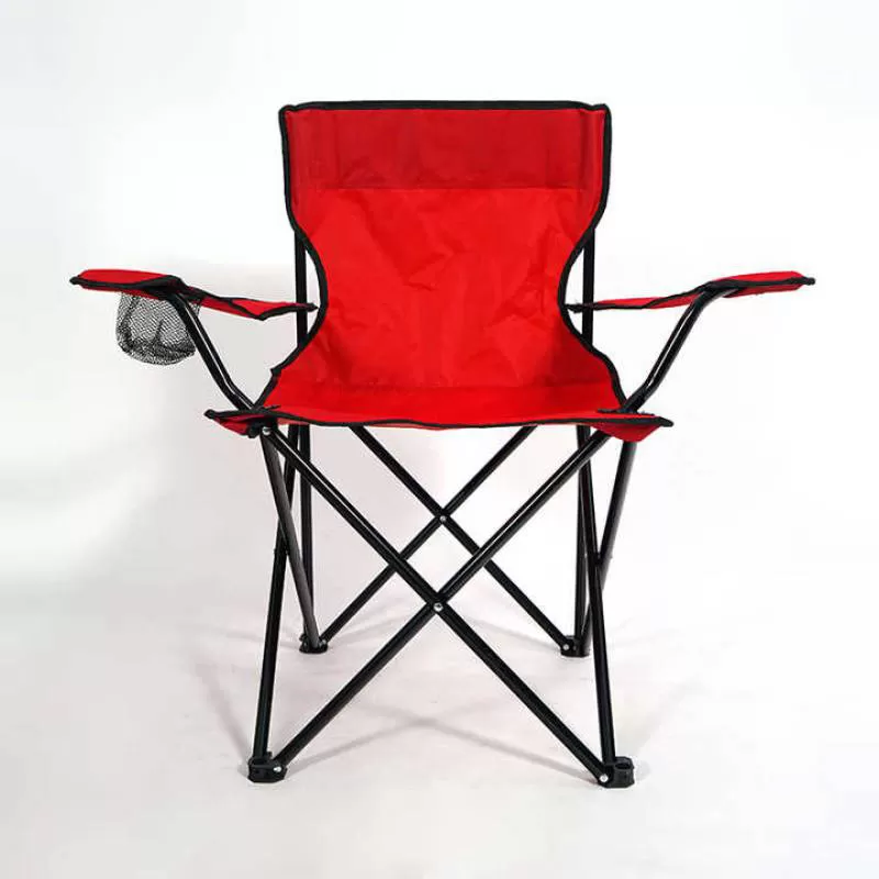 Hitree Factory Direct Sales New Red Logo Design Lightweight Outdoor Foldable Fishing Chair Camping Chair Beach Chairs