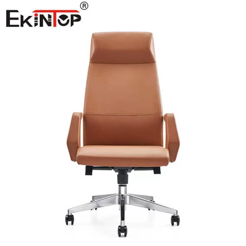 Ekintop New Style Commercial Leather Office Chair Swivel Chair with Pu Castor