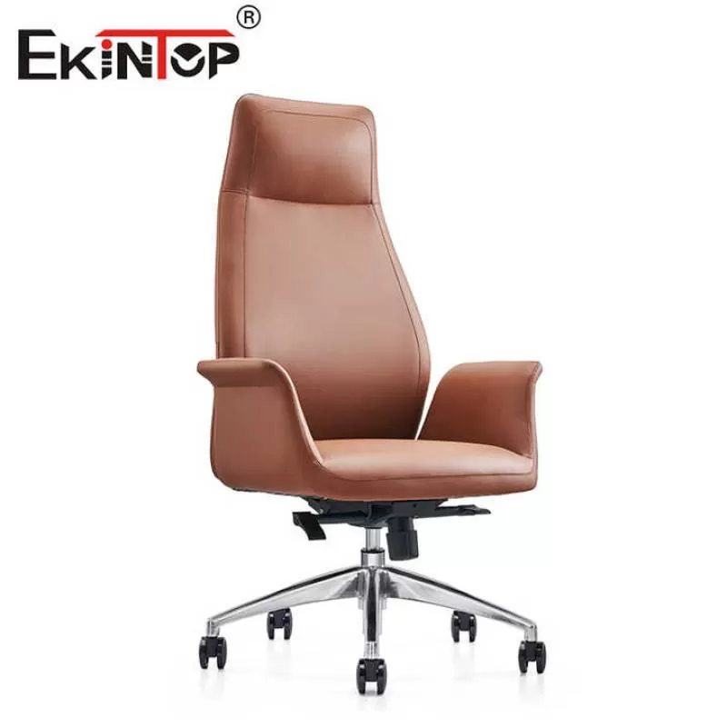 Luxury New Model Motorized Working Arms Office Furniture Chair Ergonomic Metal Frame Executive Leather Office Chairs
