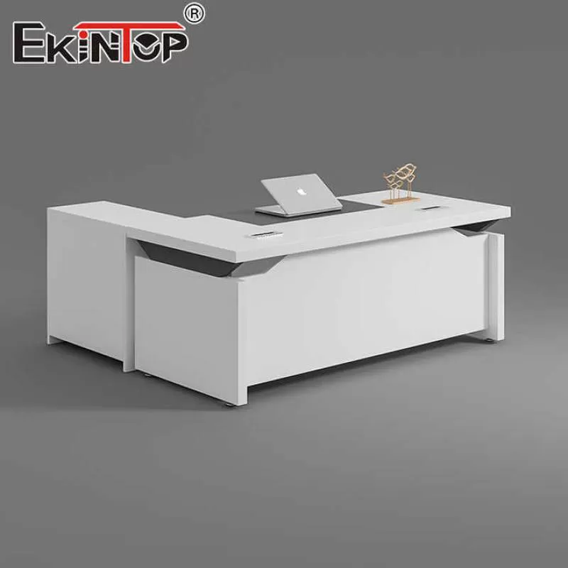 Ekintop Luxury Executive Table Modern Design CEO Office Desk