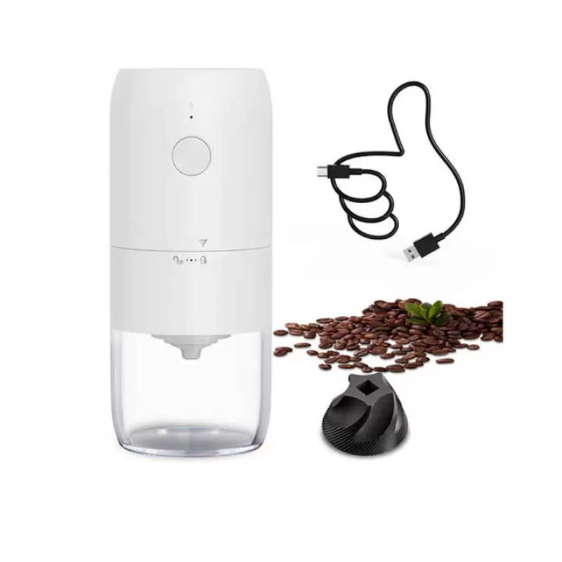 High Quality USB Rechargeable Electric Cordless Coffee Grinder Home Use Portable Food Grade ABS Bean Grinders