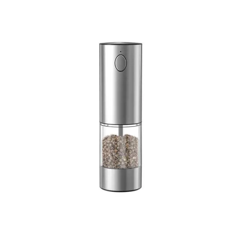 Wholesale Stainless Steel Salt & Pepper Electric Grinder Portable Commercial Restaurant Household Kitchen Pepper Mills