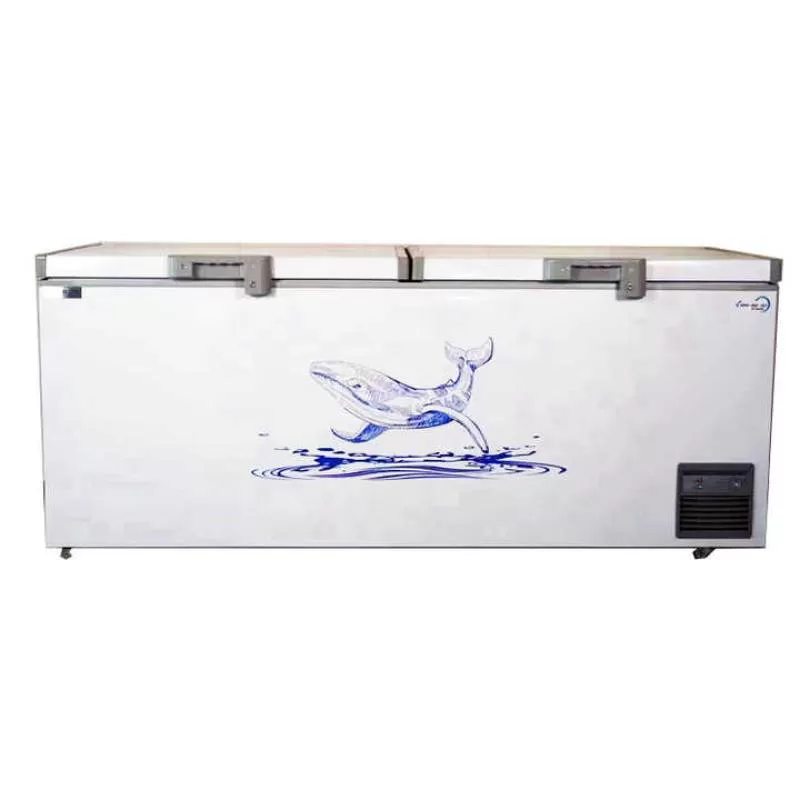 Supermarket Commercial Practical Showcase Refrigerator Chiller Freezer Horizontal Fridge Frozen Storage Ice Food Freezer