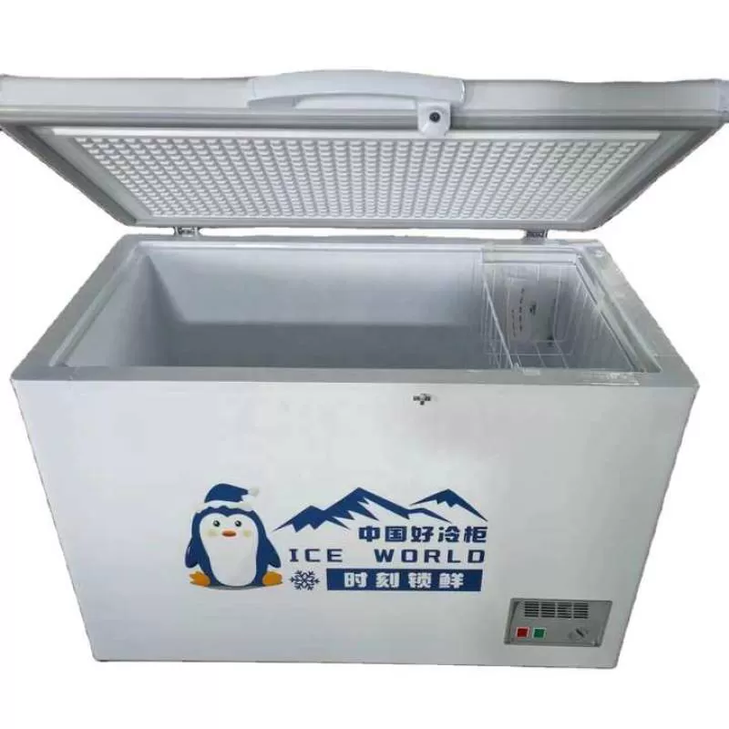 Wholesale Supermarket Refrigerator Equipment Deep Large Capacity Restaurant Refrigerator Home Use Horizontal Freezer