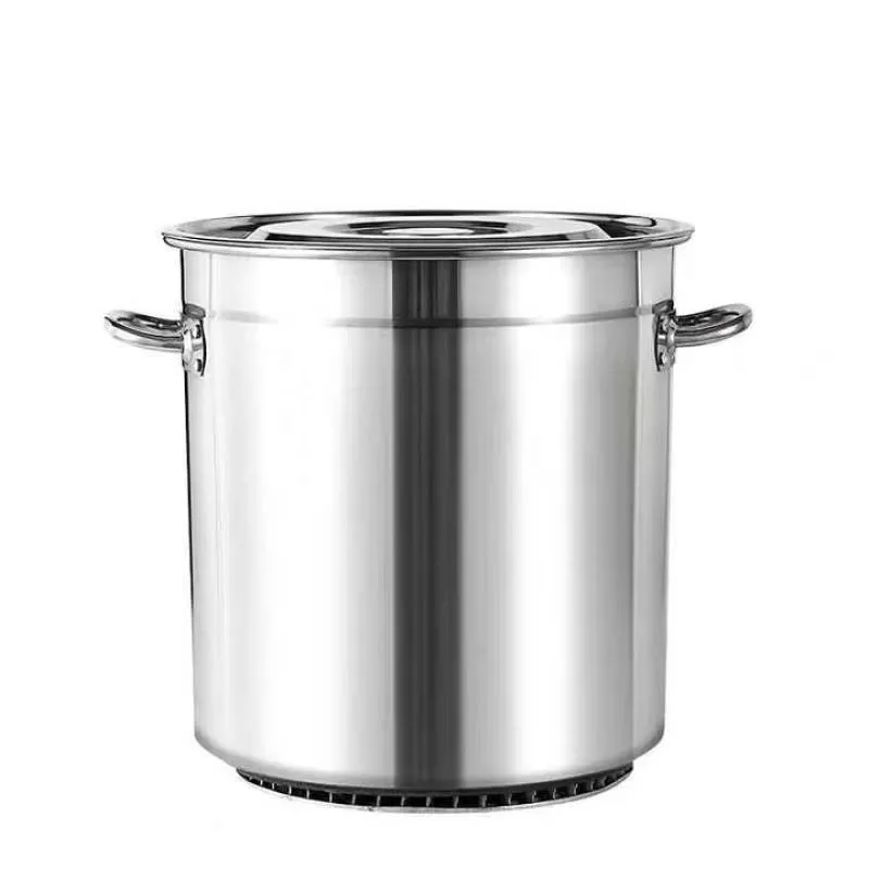 Factory Price Modern Kitchen Equipment Cooking Equipment Stainless Steel Composite Bottom Energy Saving Soup Pot Cooking Pot