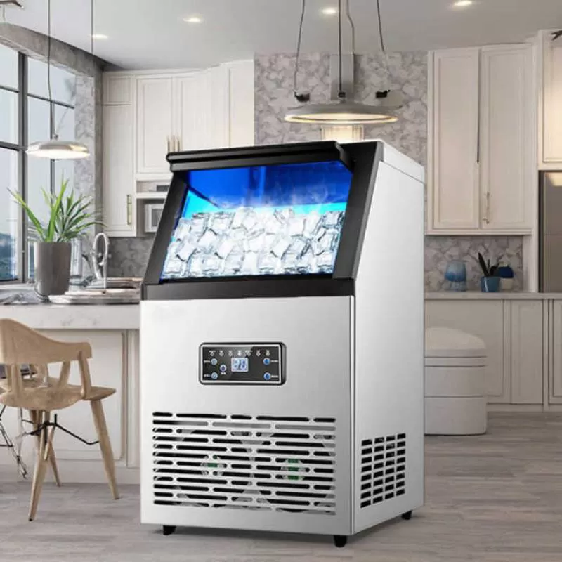 High Quality Commercial Large Capacity Ice Maker Hotel Restaurant Machine Smart Ice Cube Maker for Cold Drink Shop