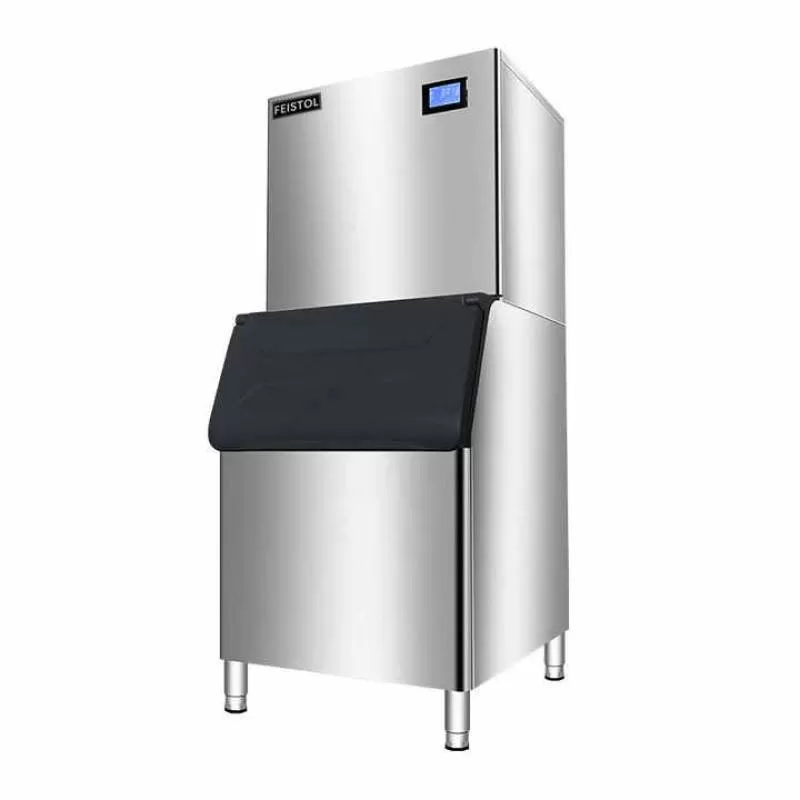 150KG Ice Making Machine for Restaurant and Hotel High Quality Stainless Steel Making Ice Cube Equipment Outdoor Ice Maker