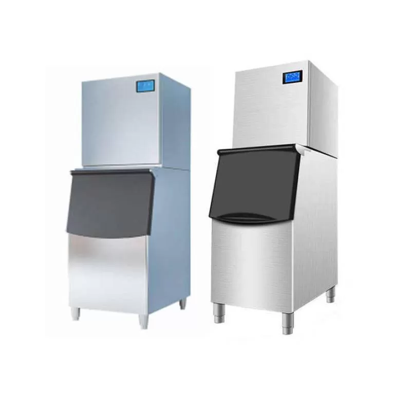 Good Price Stainless Steel Ice Making Machine Commercial 200kg-1000kg Fully Automatic Milk Tea Shop Bar Square Ice Cube Maker