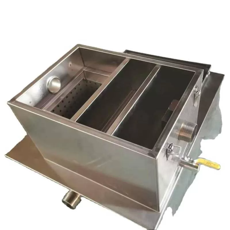 Good Quality Automatic Stainless Steel Grease Trap Commercial Kitchen Wastewater Interceptor Oil Water Separator