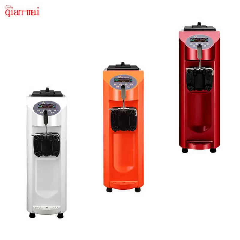 Commercial Electric Automatic Frozen Fruit Soft Serve Dippin Dots Ice Cream Makers Small with Compressor Machine Italian