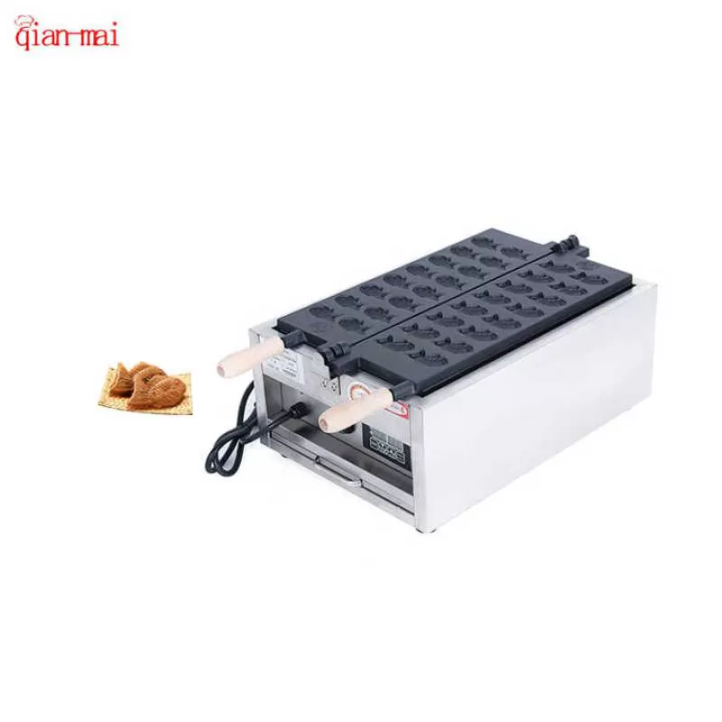 Stainless Steel Taiyaki Waffle Maker Machine for Sale Factory Best Sellers 16 in 1 Fish Shaped Waffle Maker