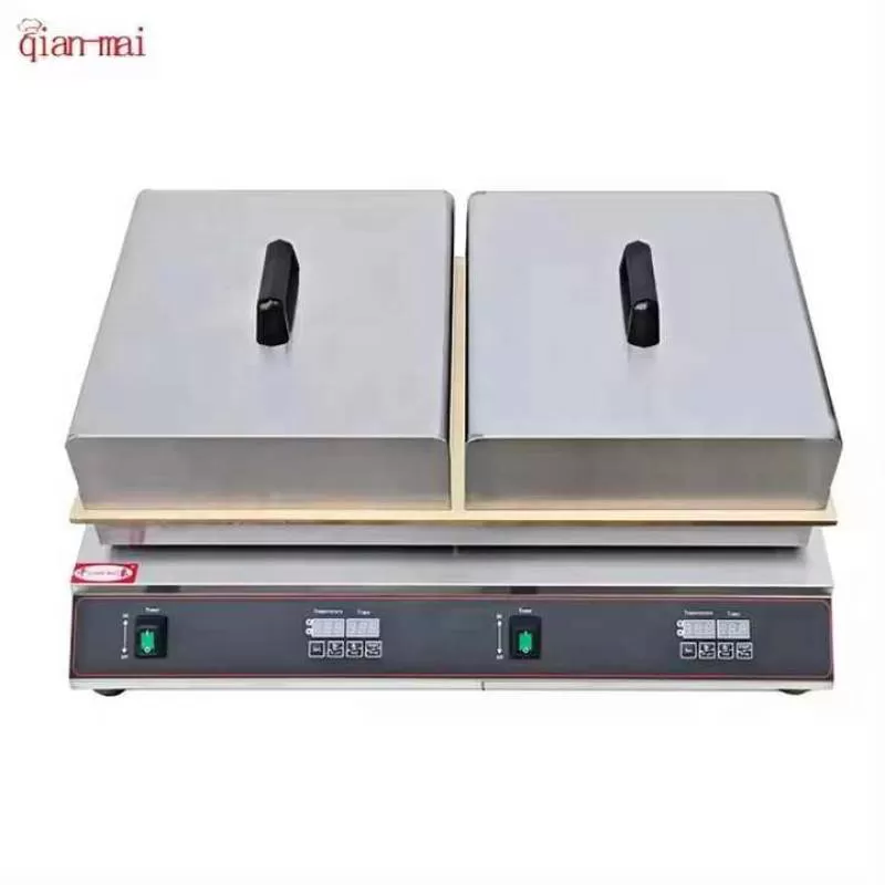 Customized Japanese Souffle Pancake Maker Machine Crepe/Pancake Maker Stainless Steel Industrial Copper Plate Dorayaki Machine