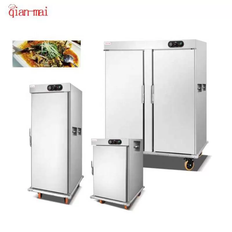 11 Trays Holding Cabinet Commercial Electric Food Holding Cabinet Stainless Steel for Hotel and Restaurant Kitchen Food Warming