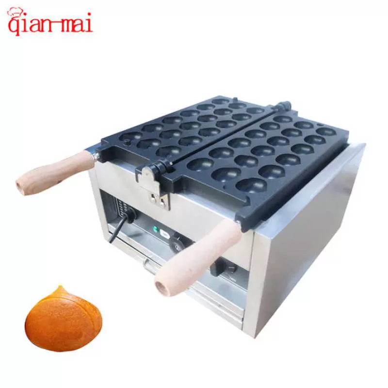 Commercial Electric Baking Snack Machine Rotary Custom Belgian Cake Chestnuts Waffle Maker