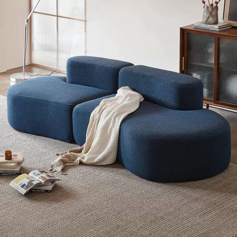 Designer Compression Sofa Popular Hot Sale Foam Sofa Modern Creative Compressed Couch Living Room Fuerniture Fabric Vacuum Sofa