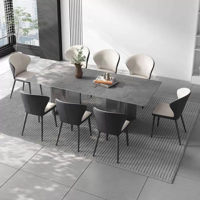 Bestseller Simple Dining Table Simple Dinning Table and Chair Set Modern Luxury Designer Dinning Room Table Set with Chairs
