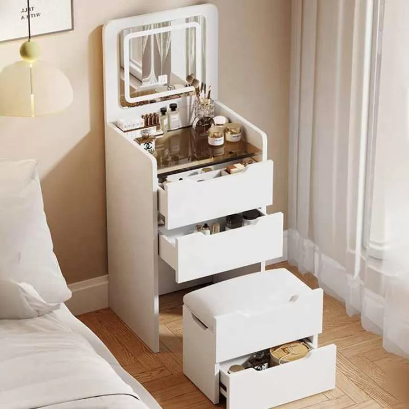 Modern Small Dressing Table Simple Design Cheap Multifunctional Dresser Hot Sale Dressing Table with Mirror for Girls New Vanity