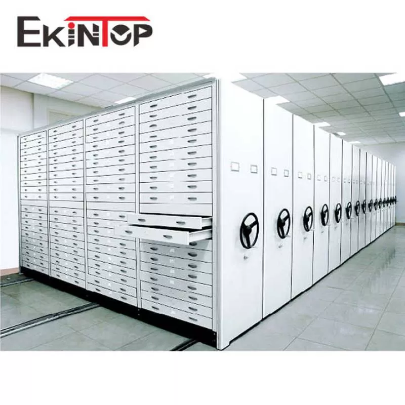 Ekintop Archive Steel Mechanical Warehouse Mobile Filing Cabinet