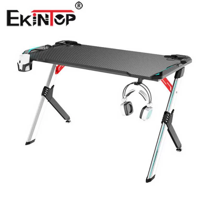 Ekintop Free Sample Hot Sale Pc Gaming Desk Internet Cafe Desk