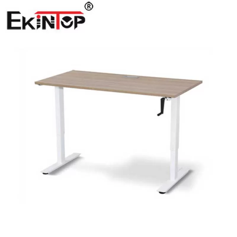Office Furniture Electric Sit to Stand up Lifting Standing Height Adjustable Office Desk for Office Furniture in Foshan