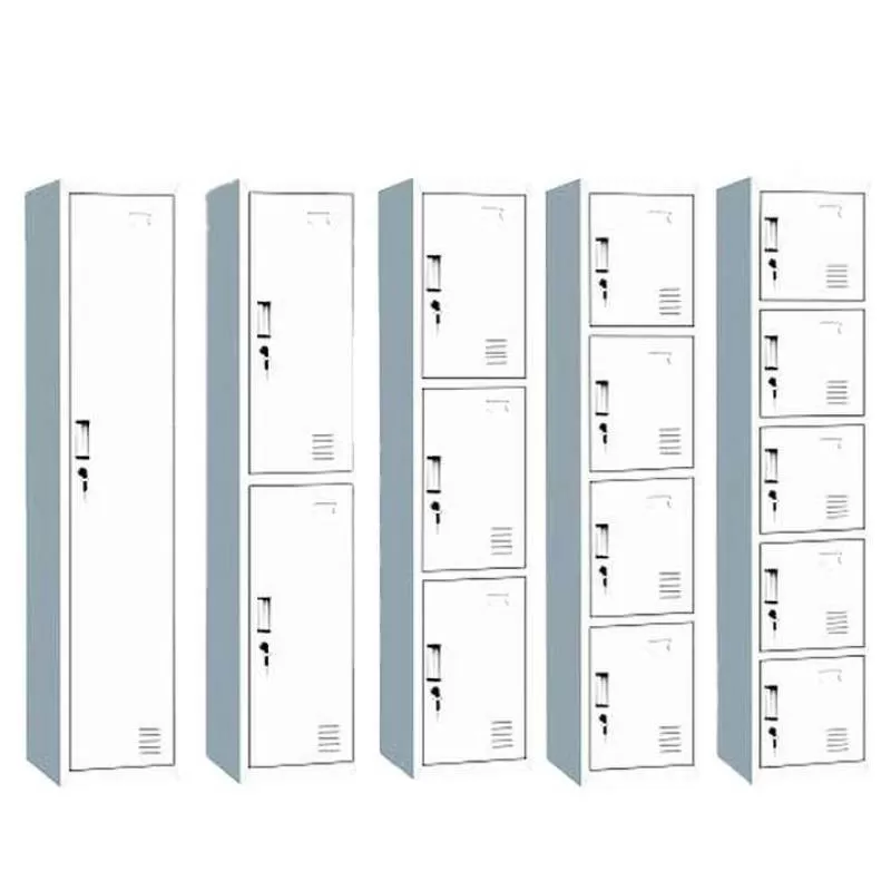 Ekintop Tall Thin Single Door Narrow Metal Mobile Equipment Office Storage Cabinet