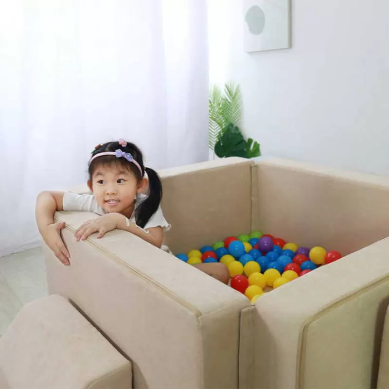 Customization Compression High Density Foam Kids Sofa L Shaped Sofa for Bedroom Hotel Hospital Home Sofa