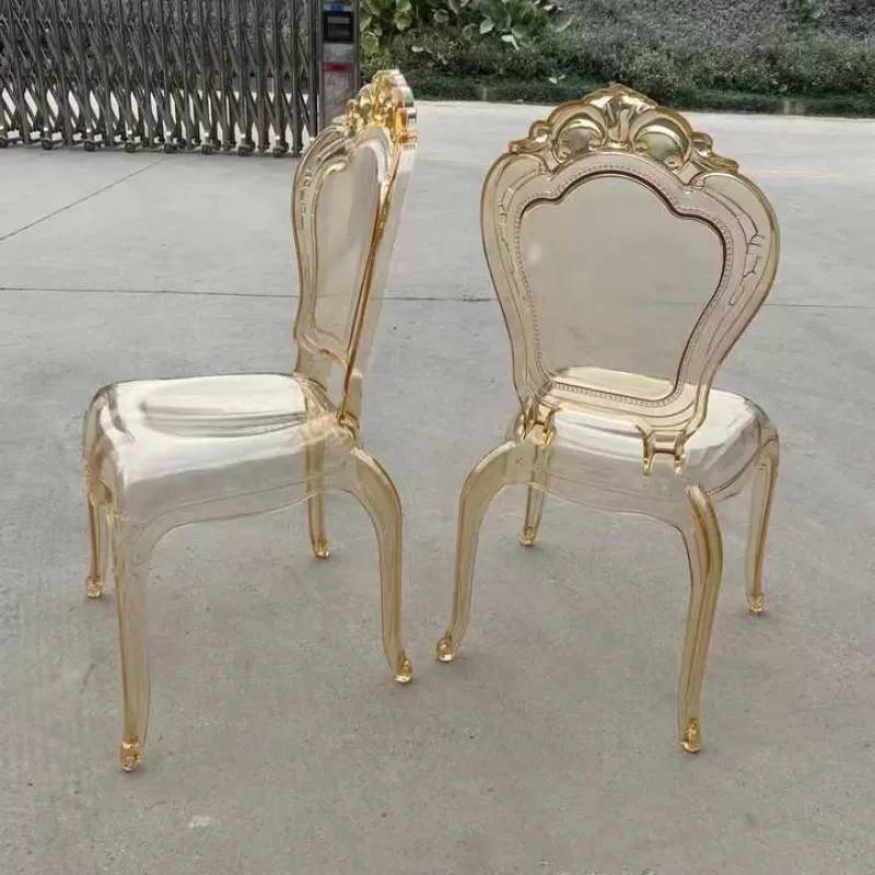Golden clear Hotel Furniture Wedding Furniture Wedding Chiavari Chair, tiffany Chair Hotel Chair  for Event Party