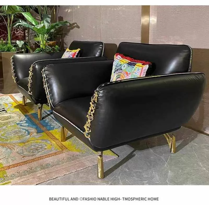 Tv Individual Sofa One Seater Salas Modernas Living Room Sofa Luxury Sofa for One