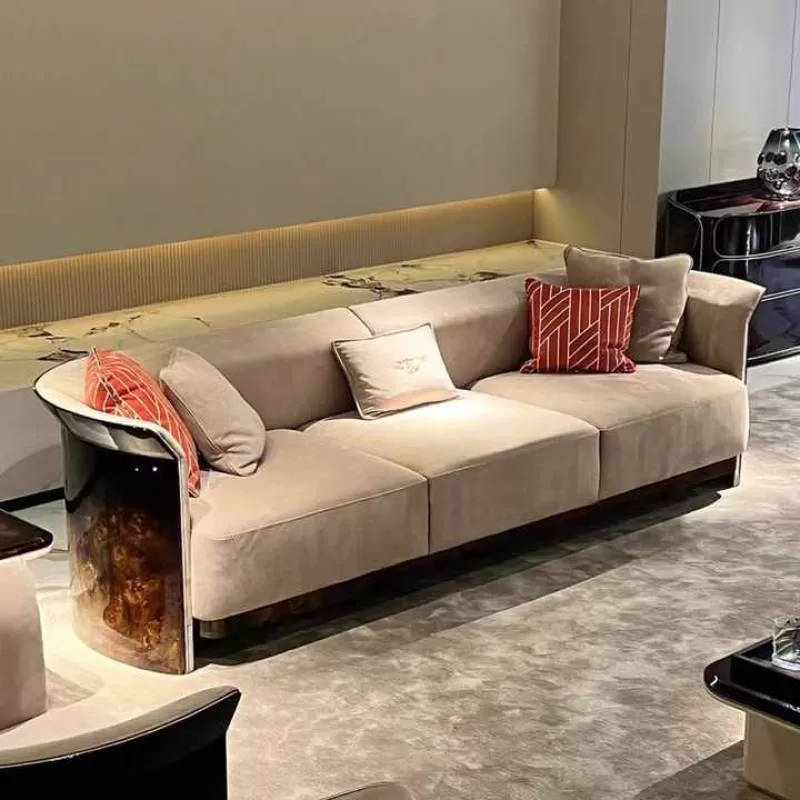Three Seater Tv Room Sofa Set Italy Style Minimalist Sectional Latest Modern Sofa Set of Sofas for Living Room