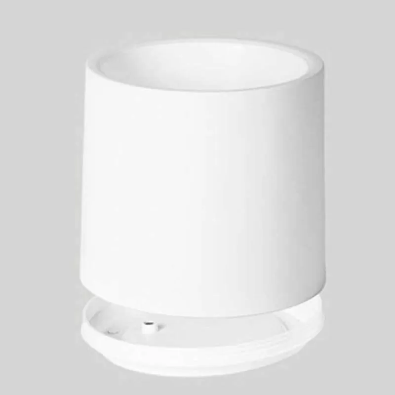 High Quality Plastic Decorative Indoor Desktop Planters Round Plant Pots Plastic Garden Flower Pots