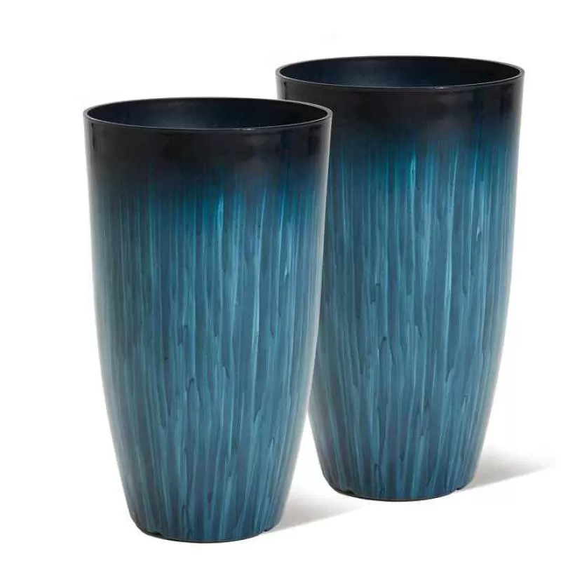 Modern Design Large Large Plant Pots Plastic Planters Tall Plant Decorative Flower Pots for Home Garden Decoration