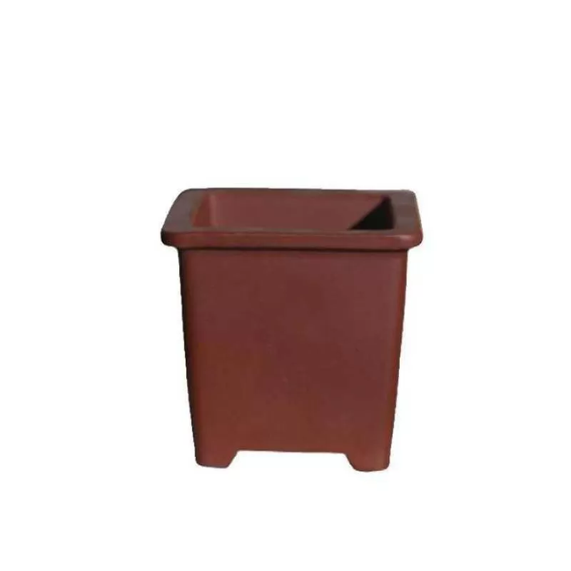 High Quality Purple Sand Bonsai Pots Yixing Red Clay Pots Unglazed Planters