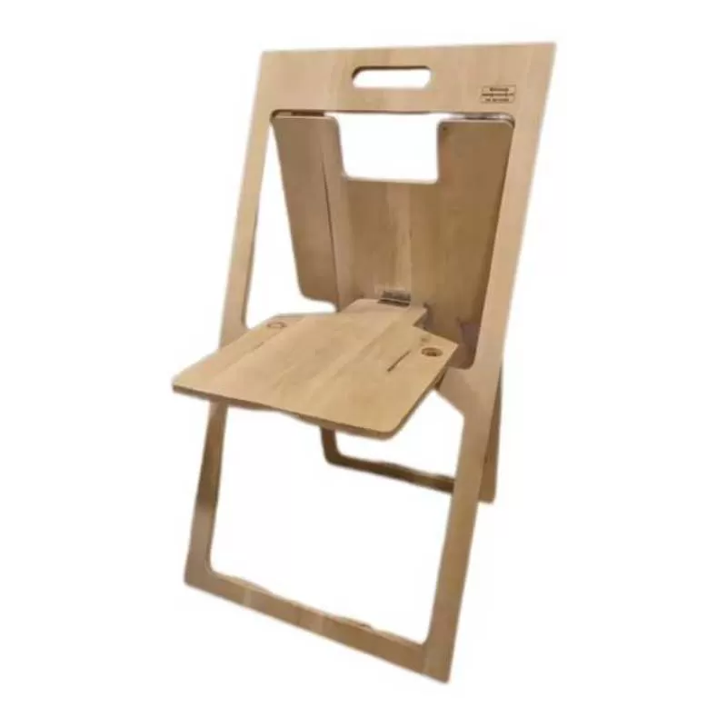 JUNJI Custom Folding Solid Wood Chair Outdoor Camping Board with Unique Model for Adventure Travelers