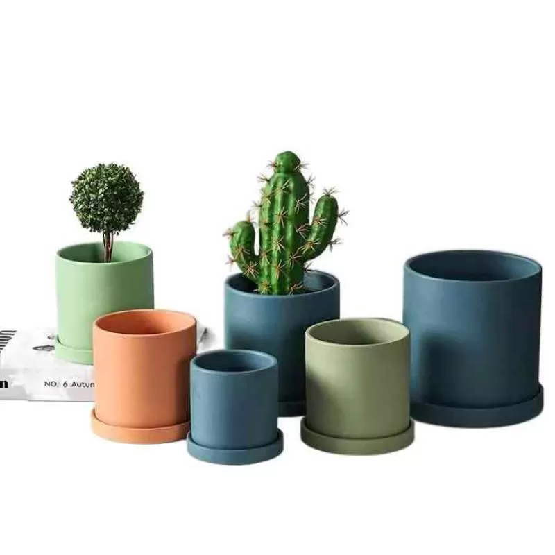 Modern Ceramic Flower Pots Set