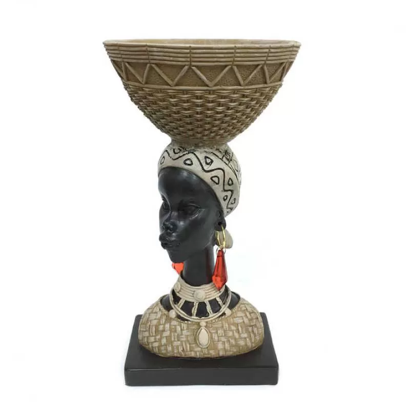 Wholesale Ornaments African Figure Sculptures African Figures Collection for Home Decor
