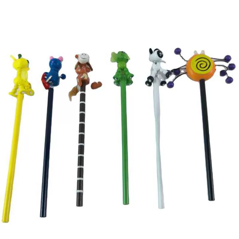 Promotional Nautrual Big Black Funny Animal Wooden Pencil