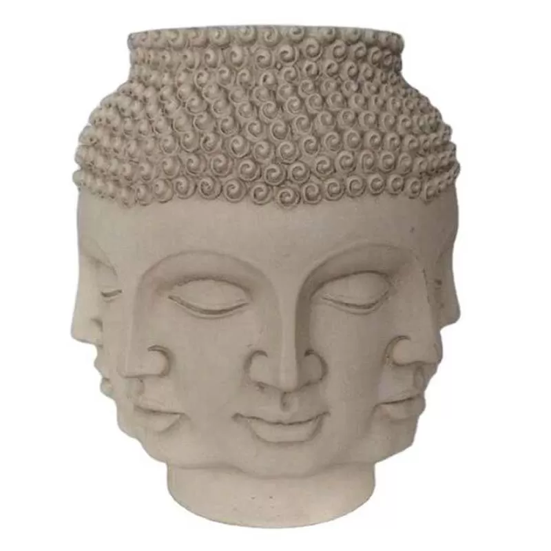 Buddha Head Vase