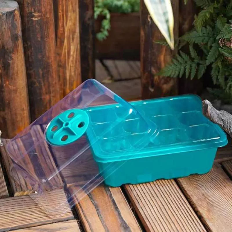 Adjustable Seedling Starter Tray Propagator Kit Germination Grow Trays for Plant Growing