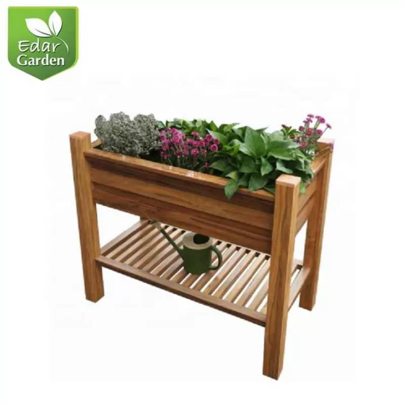 Wooden Raised Garden Bed for Vegetable Garden Kit
