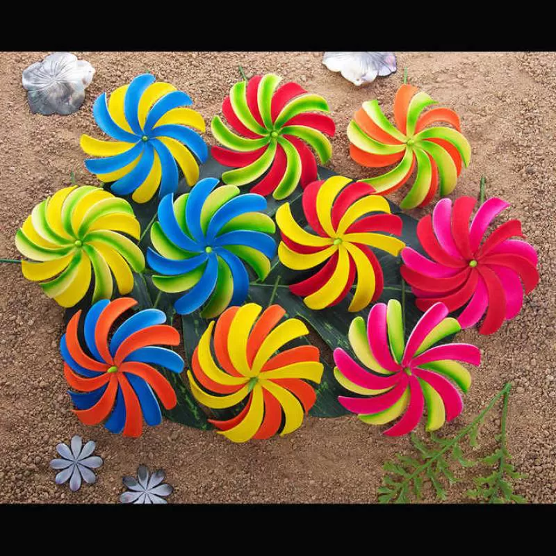 10CM EVA Foam Artificial Hair Pick Double Tiara Island Party Decorative Hairpiece Hawaii Flower Hair Accessory Hair Clips